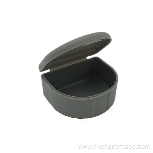 Plastic Retainer Holder Denture Orthodontic Retainer Case